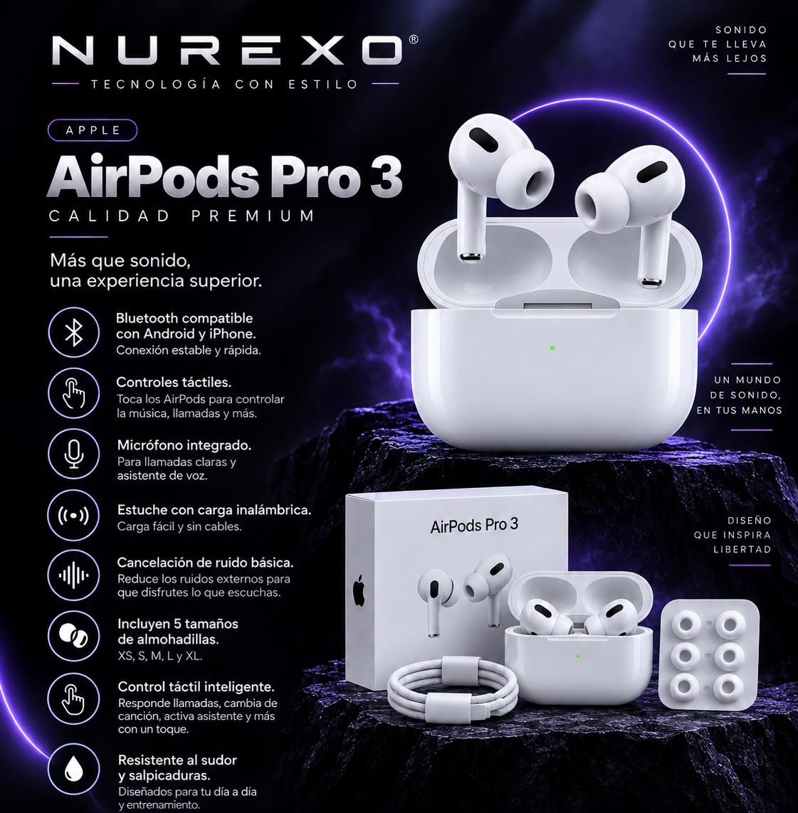 AirPods Pro 3 NUREXO