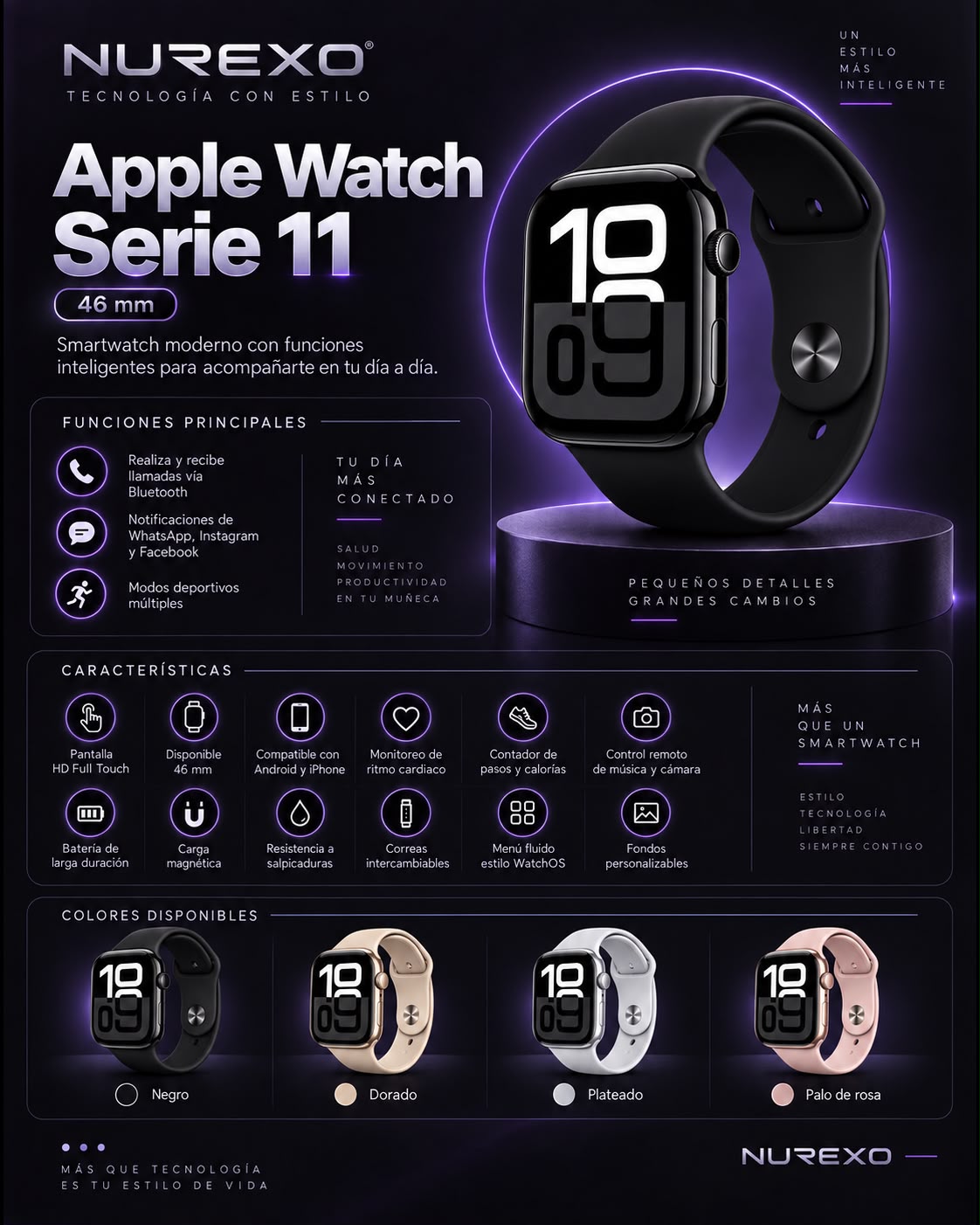 Apple Watch Serie 11 NUREXO